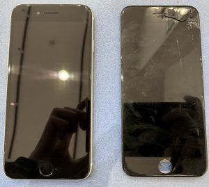 画面修理のご依頼！iPhoneSE2！【東大阪市大連東よりご来店のお客様】