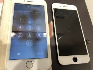 iPhone画面交換修理！東大阪市長瀬よりご来店/アリオ八尾で修理！