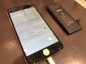 【バッテリーの劣化でバッテリーが膨張！？】八尾市高美町よりご来店♪