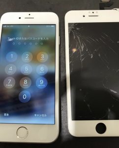 【iPhone 7 画面液晶交換修理】藤井寺市よりご来店のお客様／アリオ八尾