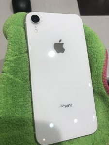 iPhone XRガラスコーティング／大型商業施設アリオ八尾２階スマホ修理