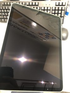  iPad Air４ガラスコーティング施工／久宝寺駅周辺よりご来店〜アリオ