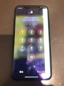 【液晶が故障し白い線が!?】八尾市久宝寺よりご来店♪