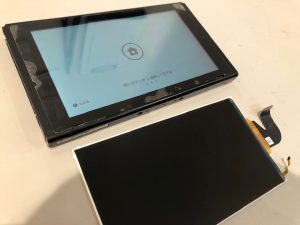 【Switchの液晶が故障！？】八尾市恩智中町よりご来店♪