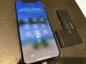 【充電器を抜くと100％から1％に！？】八尾市刑部よりご来店♪