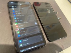 【落としてしまった衝撃で画面が外れた!?】八尾市南本町よりご来店♪